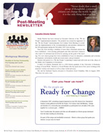 Newsletter Cover